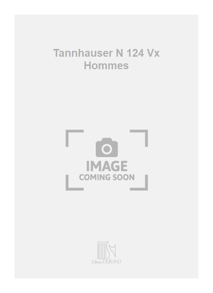 Tannhauser N 124 Vx Hommes